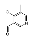 4-chloro-5-methylpyridine-3-carbaldehyde结构式