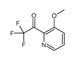 2,2,2-trifluoro-1-(3-methoxypyridin-2-yl)ethanone结构式