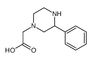 2-(3-phenylpiperazin-1-yl)acetic acid Structure