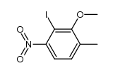 2-iodo-3-nitro-6-methylanisole Structure