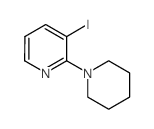 3-Iodo-2-piperidin-1-ylpyridine结构式