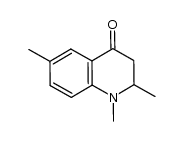 1,2,6-trimethyl-2,3-dihydro-1H-quinolin-4-one Structure