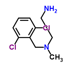 N-(2,6-Dichlorobenzyl)-N-methyl-1,2-ethanediamine Structure