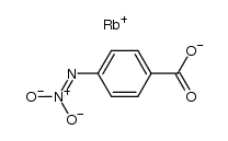 dirubidium salt of p-(nitroamino)benzoic acid结构式