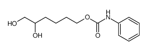 6-O-(phenylcarbmoyl)-1,2,6-hexanetriol Structure