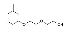 2-[2-[2-(2-methylprop-2-enoxy)ethoxy]ethoxy]ethanol结构式
