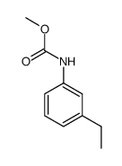 Carbamic acid,(3-ethylphenyl)-,methyl ester (9CI) Structure