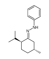 p-menthan-3-one-phenylhydrazone结构式