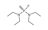 bis(diethylamino)fluorophosphonium-methylide Structure