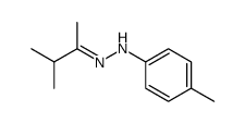 1-(3-methylbutan-2-ylidene)-2-(p-tolyl)hydrazine Structure