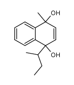 1-(sec-butyl)-4-methyl-1,4-dihydronaphthalene-1,4-diol Structure