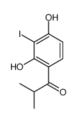 1-(2,4-Dihydroxy-3-iodophenyl)-2-methyl-1-propanone picture