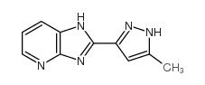 1H-Imidazo[4,5-b]pyridine,2-(5-methyl-1H-pyrazol-3-yl)-(9CI) Structure
