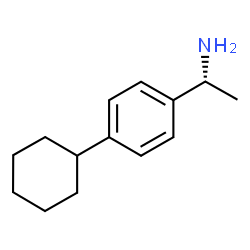 (1R)-1-(4-cyclohexyl-phenyl)-ethylamine Structure