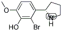 3-((2S)吡咯烷-2-基)-2-溴-6-甲氧基苯酚结构式