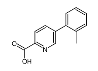 5-(邻甲苯)吡啶甲酸结构式