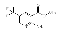 Methyl2-amino-5-(trifluoromethyl)nicotinate structure