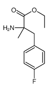 ethyl (2S)-2-amino-3-(4-fluorophenyl)-2-methylpropanoate Structure