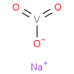 Sodium metavanadate structure