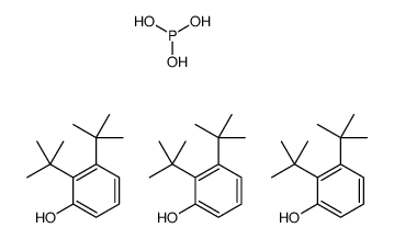 2,3-ditert-butylphenol,phosphorous acid结构式