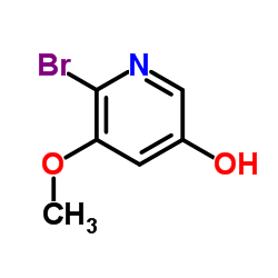 6-bromo-5-Methoxypyridin-3-ol structure