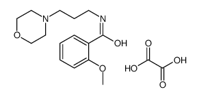 2-methoxy-N-(3-morpholin-4-ylpropyl)benzamide,oxalic acid Structure