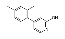 4-(2,4-dimethylphenyl)-1H-pyridin-2-one Structure