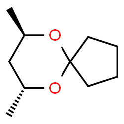 6,10-Dioxaspiro[4.5]decane,7,9-dimethyl-,trans-(9CI) picture