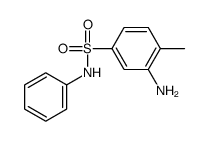 2-amino-N-phenyltoluene-4-sulphonamide结构式