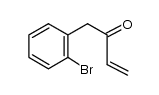 1-(2-bromophenyl)but-3-en-2-one Structure