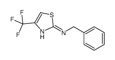 N-benzyl-4-(trifluoromethyl)-1,3-thiazol-2-amine Structure