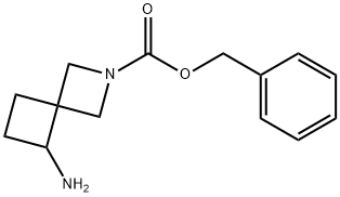 苄基5-氨基-2-氮杂螺[3.3]庚烷-2-羧酸酯结构式