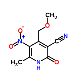 2-Hydroxy-4-Methoxymethyl-6-Methylnicotinonitrile structure