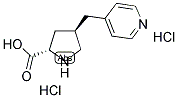 (R)-GAMMA-(4-PYRIDINYLMETHYL)-L-PROLINE-2HCL结构式