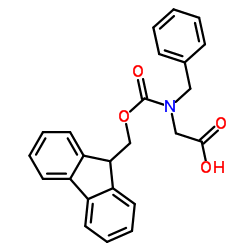 N-Fmoc-N(benzyl)glycine Structure