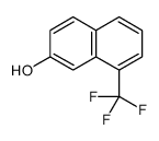 8-(trifluoromethyl)naphthalen-2-ol Structure