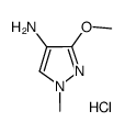 3-Methoxy-1-Methyl-1H-Pyrazol-4-Amine Hydrochloride (1:1.6) Structure