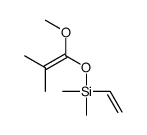 ethenyl-(1-methoxy-2-methylprop-1-enoxy)-dimethylsilane Structure