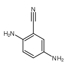 2,5-Diaminobenzonitrile Structure