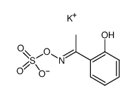 2-hydroxyacetophenone oxime hydrogensulfate potassium salt结构式