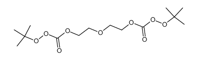 Peroxycarbonic acid O-O-tert-butyl ester O-[2-(2-tert-butylperoxycarbonyloxy-ethoxy)-ethyl] ester结构式