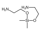 2-(2-aminoethoxy-dimethyl-silyl)oxyethanamine结构式