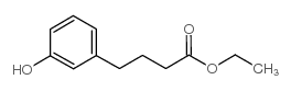 ethyl 4-(3-hydroxyphenyl)butanoate Structure