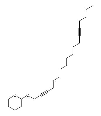 1-tetrahydropyranyloxy-2,13-octadecadiyne结构式