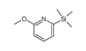 Pyridine, 2-methoxy-6-(trimethylsilyl)- (9CI)结构式