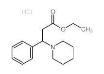 ethyl 3-phenyl-3-(1-piperidyl)propanoate picture