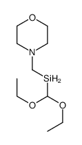 diethoxymethyl(morpholin-4-ylmethyl)silane Structure