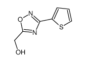 [3-(2-thienyl)-1,2,4-oxadiazol-5-yl]methanol(SALTDATA: FREE)结构式