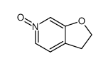 Furo[2,3-c]pyridine, 2,3-dihydro-, 6-oxide (9CI) Structure