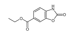 6-Ethoxycarbonylbenzoxazolin-2-one Structure